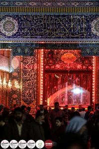 Lady Um AlBaneen demise ceremonies in holy Karbala